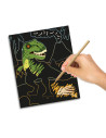 SA14285-MG,Set Creativ De Razuit - Dinozauri Care Stralucesc In Intuneric