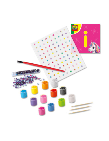 SA14729-MG,Set Creativ Designer De Unghii - Unicorni