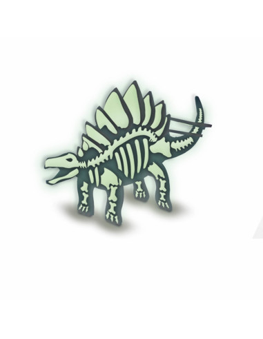 SA14209-MG,Set Creativ Dinozaur De Lemn - Straluceste In Intuneric