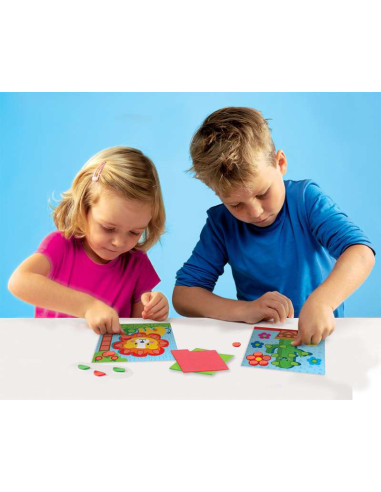 SA14878-MG,Set creativ-Invat sa Tai, sa Creez Mozaicuri si sa Perforez