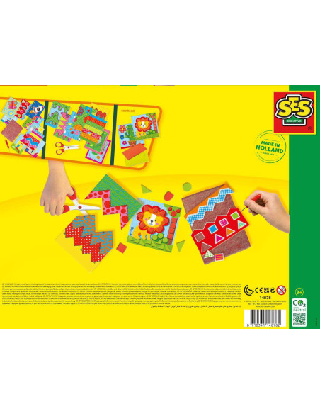 SA14878-MG,Set creativ-Invat sa Tai, sa Creez Mozaicuri si sa Perforez