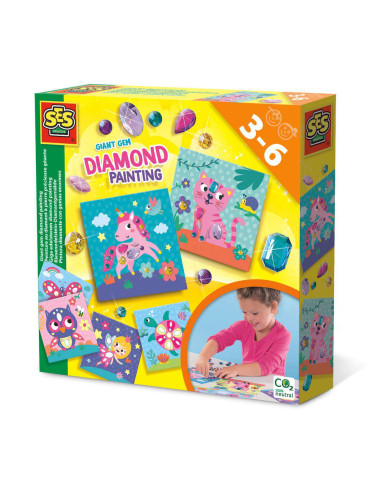 SA14027-MG,Set cu Diamante Mari Autocolante