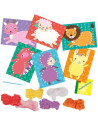 SA14043-MG,Set De Broderie Animale Pufoase