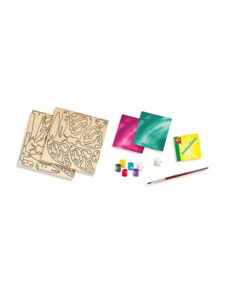 SA14035-MG,Set de Decorat Fluturi din Lemn