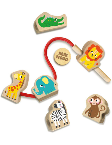 SA14487-MG,Set de Insirat-Animale din Lemn