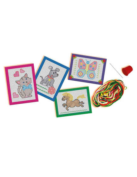 SA14838-MG,Set de Invatat Broderie