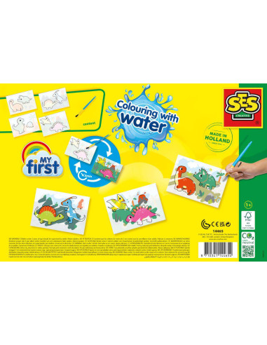 SA14465-MG,Set de Pictat cu Apa-Dinozauri