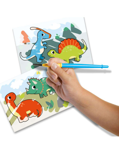 SA14465-MG,Set de Pictat cu Apa-Dinozauri