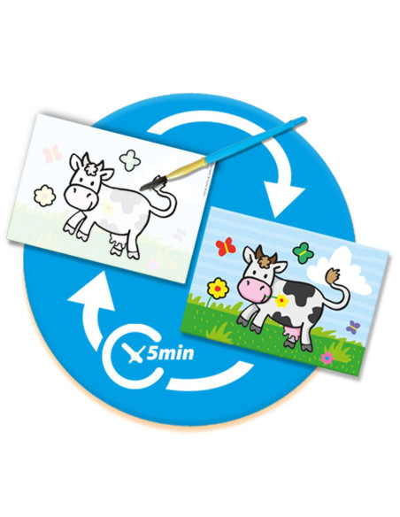 SA14455-MG,Set de Pictat cu Apa-Ferma Animalelor