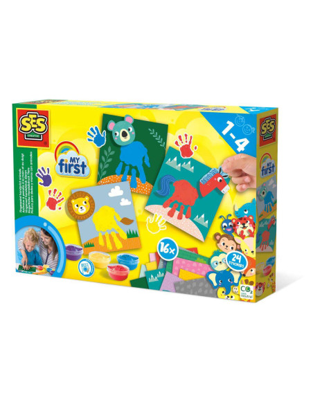 SA14443-MG,Set de Pictat cu Mana-Animale