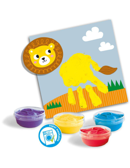 SA14443-MG,Set de Pictat cu Mana-Animale