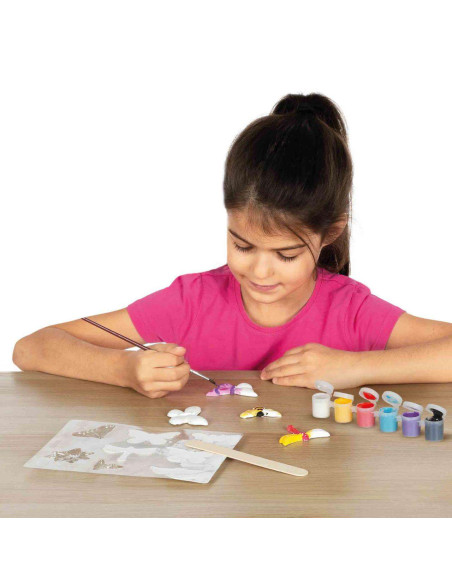 SA01131-MG,Set Mulaj si Pictura-Fluturi cu Sclipici