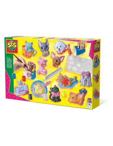 SA01154-MG,Set Mulaj si Pictura-Pisici si Catei