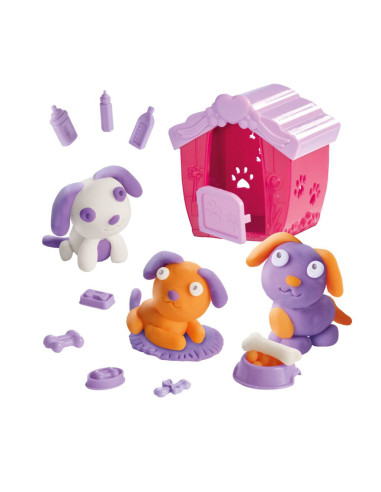 SA00505-MG,Set Plastilina Catelusi