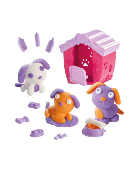 SA00505-MG,Set Plastilina Catelusi