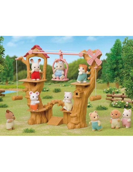 SF5452-MG,Sylvanian Families - Loc De Joaca Cu Funicular