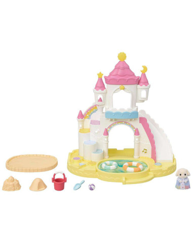 SF5746-MG,Sylvanian Families - Loc De Joaca Cu Piscina