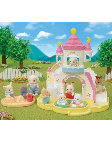 SF5746-MG,Sylvanian Families - Loc De Joaca Cu Piscina