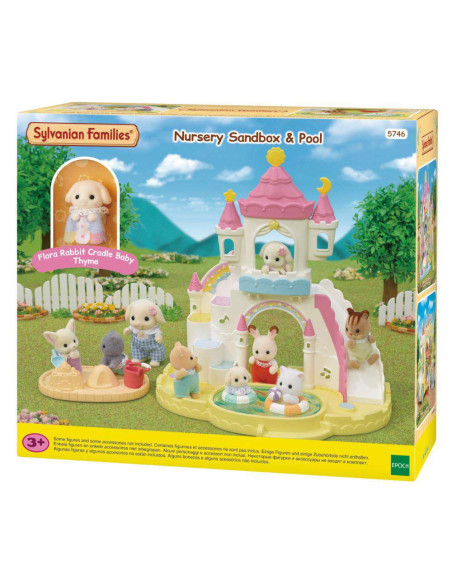 SF5746-MG,Sylvanian Families - Loc De Joaca Cu Piscina
