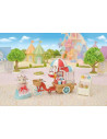 SF5653-MG,Sylvanian Families - Set Stand Tricicleta pentru Popcorn