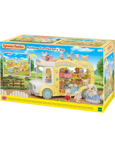 SF5744-MG,Sylvanian Families-Autobuz Curcubeu 2