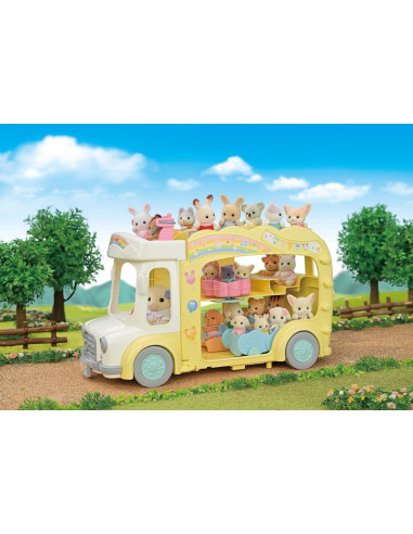 SF5744-MG,Sylvanian Families-Autobuz Curcubeu