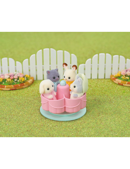 SF5744-MG,Sylvanian Families-Autobuz Curcubeu