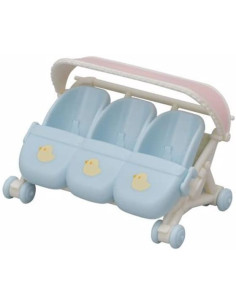 SF5533-MG,SYLVANIAN FAMILIES-CARUCIOR PENTRU IEPURASI TRIPLETI 2