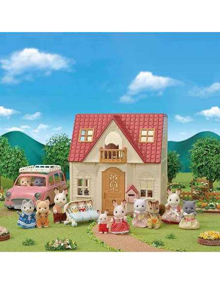 SF5567-MG,Sylvanian Families-Casuta Red Roof Cosy Cottage