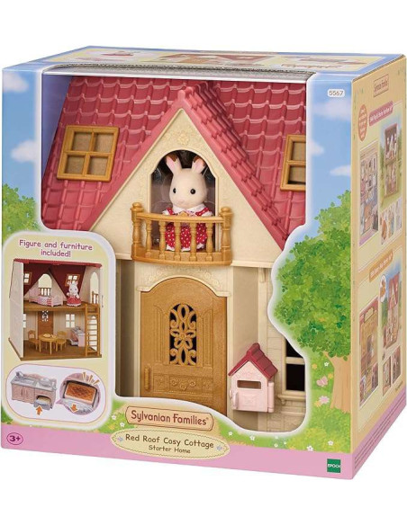 SF5567-MG,Sylvanian Families-Casuta Red Roof Cosy Cottage