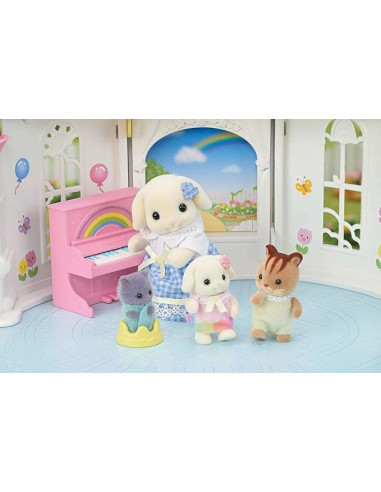 SF5743-MG,Sylvanian Families-Loc De Joaca Castel Culori Vesele