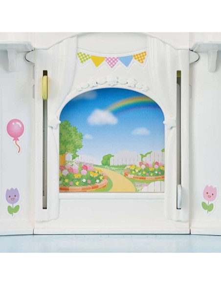 SF5743-MG,Sylvanian Families-Loc De Joaca Castel Culori Vesele