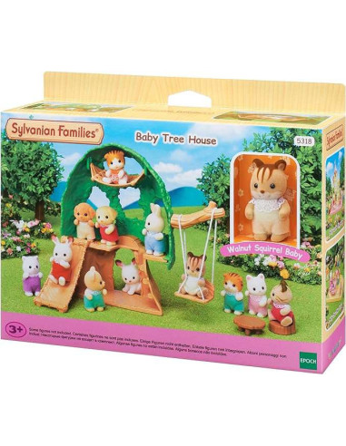 SF5318-MG,Sylvanian Families-Loc De Joaca Casuta Din Copac