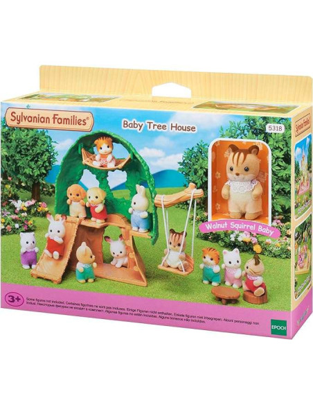 SF5318-MG,Sylvanian Families-Loc De Joaca Casuta Din Copac