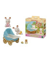 SF5432-MG,Sylvanian Families-Set Carucior Iepurasi Gemeni