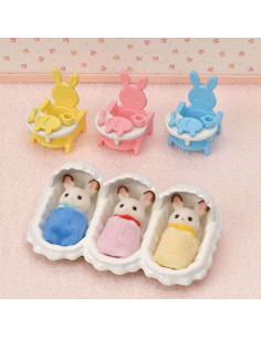 SF5532-MG,Sylvanian Families-Set De Ingrijire A Iepurasilor Tripleti 2
