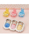 SF5532-MG,Sylvanian Families-Set De Ingrijire A Iepurasilor Tripleti
