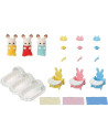SF5532-MG,Sylvanian Families-Set De Ingrijire A Iepurasilor Tripleti