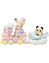 SF5819-MG,SYLVANIAN FAMILIES-SET PARC DISTRACTIE AVION SI TRENULET