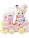 SF5819-MG,SYLVANIAN FAMILIES-SET PARC DISTRACTIE AVION SI TRENULET