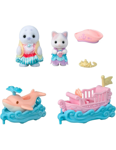 SF5820-MG,SYLVANIAN FAMILIES-SET PARC DISTRACTIE BALENA SI BARCA