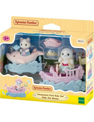 SF5820-MG,SYLVANIAN FAMILIES-SET PARC DISTRACTIE BALENA SI BARCA