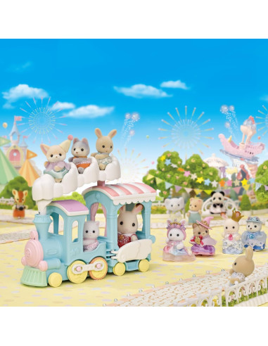 SF5702-MG,Sylvanian Families-Trenulet Si Vulpita Fennec