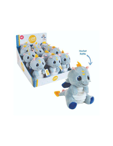 JE023918-MG,Zornaitoare De Plus Jemini 17cm Leon Dragonul