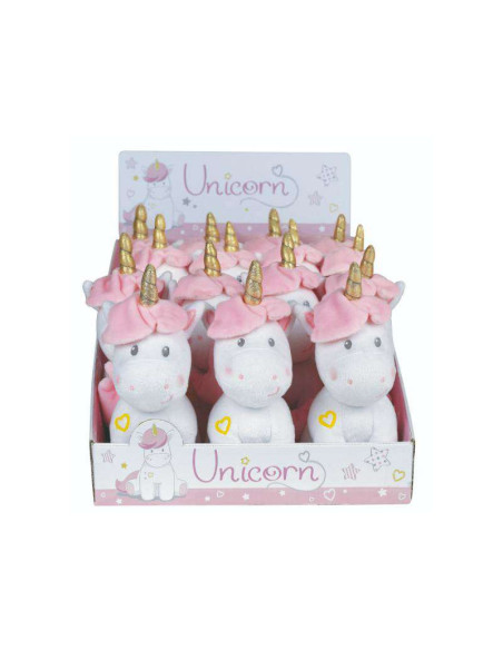 JE023741-MG,Zornaitoare De Plus Jemini 19cm Unicorn