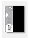 Caiet A4 cu spira Paperland, 120 file, 70g/mp, dictando, coperta plastic, Diverse culori