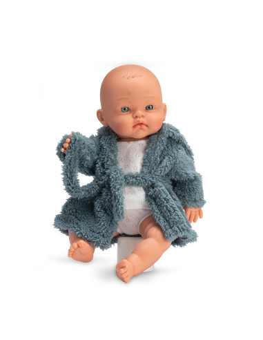 AS0527661-MG,Bebelus Alex Cu Halat Albastru 36cm