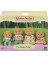SF5259-MG,Figurine Sylvanian Families - Familia Catelusilor Poodle