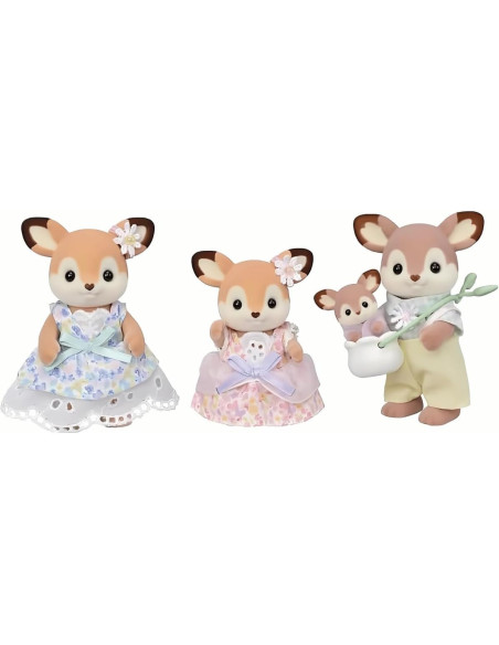 SF5799-MG,Figurine Sylvanian Families-Familia Caprioarelor