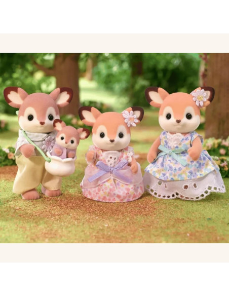 SF5799-MG,Figurine Sylvanian Families-Familia Caprioarelor